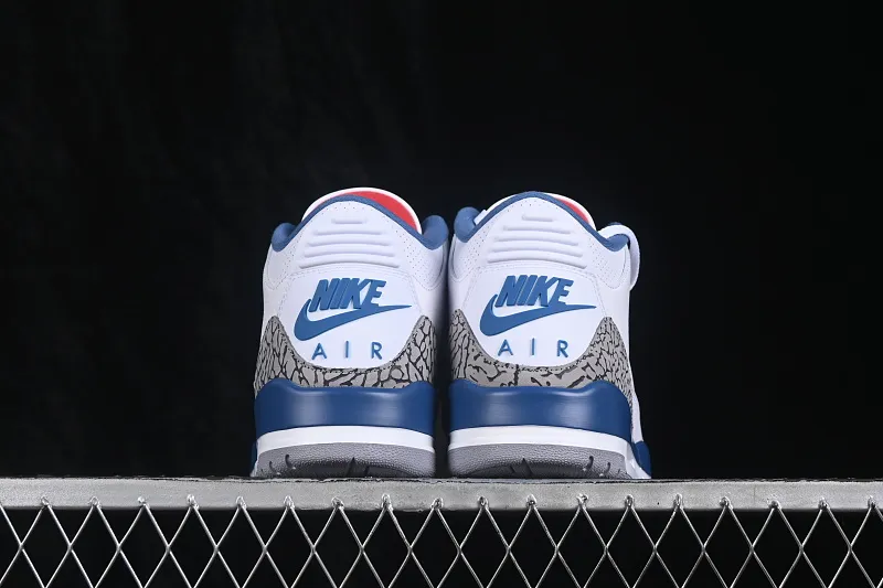 All categories Air Jordan Jordan series basketball shoes Air Jordan 3 GX foreign trade version Air Jordan 3 Retro "True Blue" AJ3 Joe 3 true blue color IF4396-104